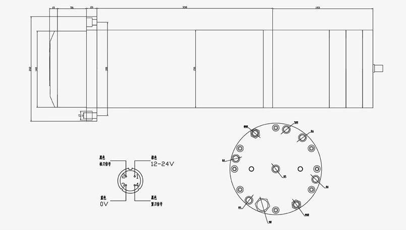 ATC150-15KW BT40 Flange Model