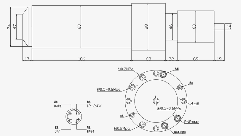 ATC80-3.0KW ISO20