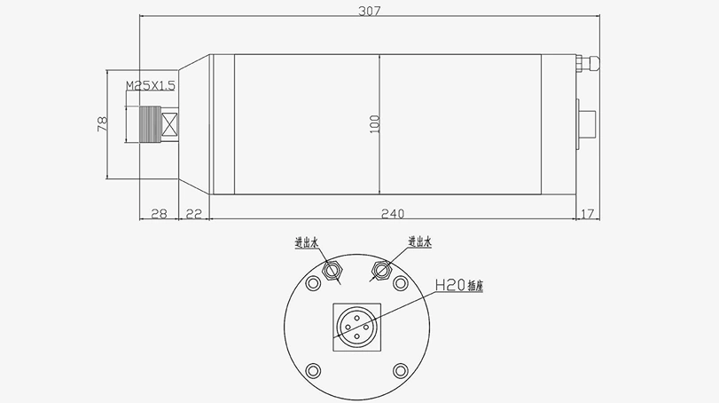 ZDT100-3.2KW ER20
