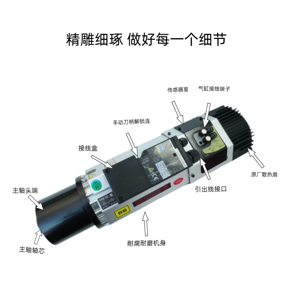 Proper Installation and Operation of the 9 kW Automatic Tool-Changing Spindle Motor