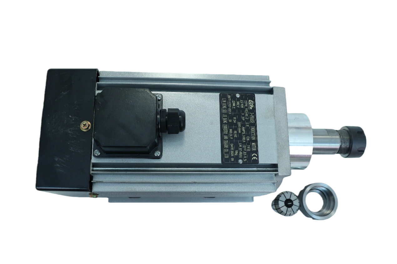 High-torque drilling and milling motors, and spindle motors specifically designed for engraving machines, operate with low vibration and minimal noise, addressing issues of excessive workshop noise and equipment resonance